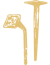 droadneggel-goud droadneggel-goud